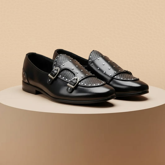 Double monk with cocas BLK009