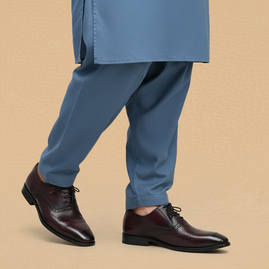 Ravishing with laces Maroon-015