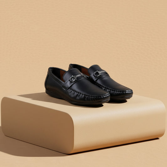 Leather buckle Black-5014