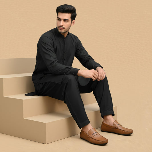 leather Stylish Loafers-5018