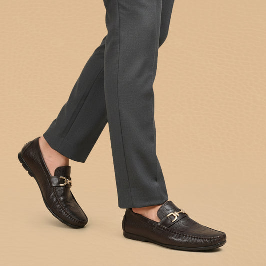 Leather Crocodile Brown-5016