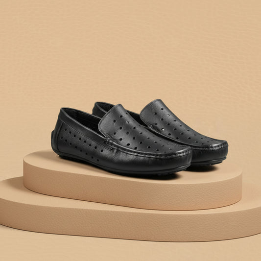 Leather Tunnel up Black -1164