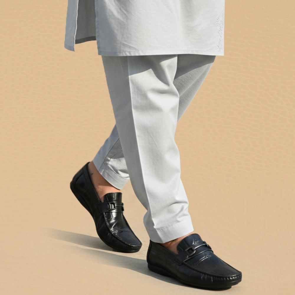 leather Loafers-BLACK-5017