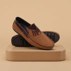 Brown Suede Tassel-5008