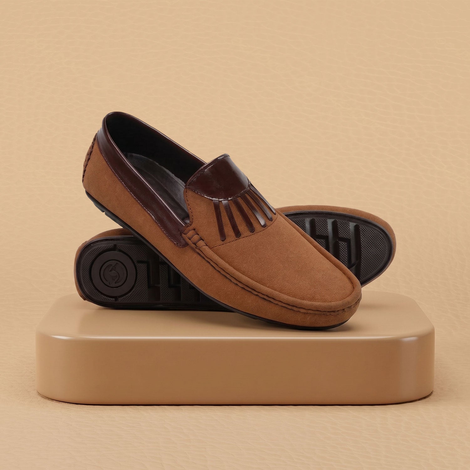 Brown Suede Tassel-5008