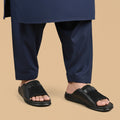Slipper black with Suede 3006