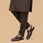 Brogue Peshawari brown-1012