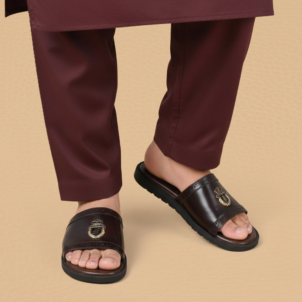 Slipper Brown-3002