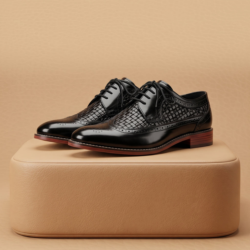 Signature Croco Oxford-black-028