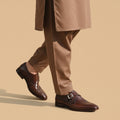 Gavello Monk Strap brown-004