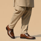 Mild Leather Lace Shoe brown 008