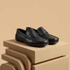 Leather Cherry Loafers-1165