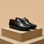 leather Loafers-BLACK-5017