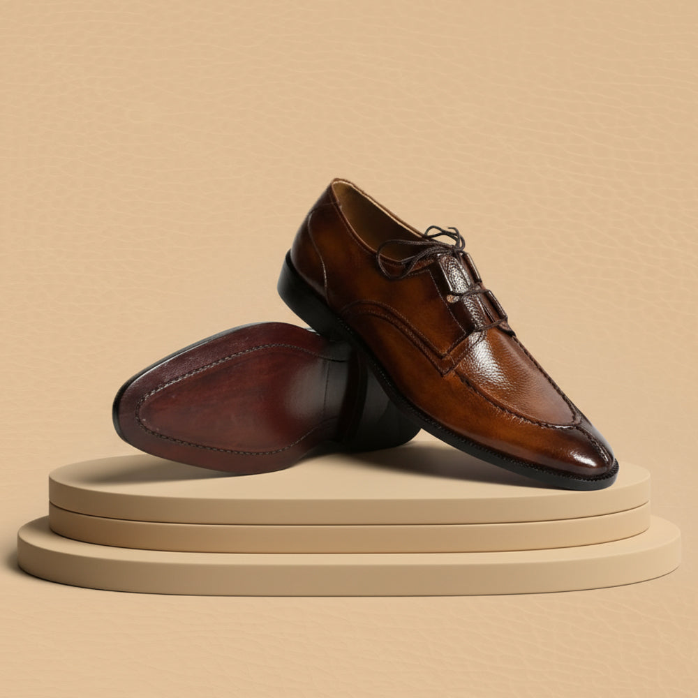 Mild Leather Lace Shoe brown 008