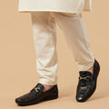 Leather Crocodile Black-5016