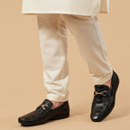 Leather Crocodile Black-5016