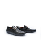 Leather Crocodile Black-5016