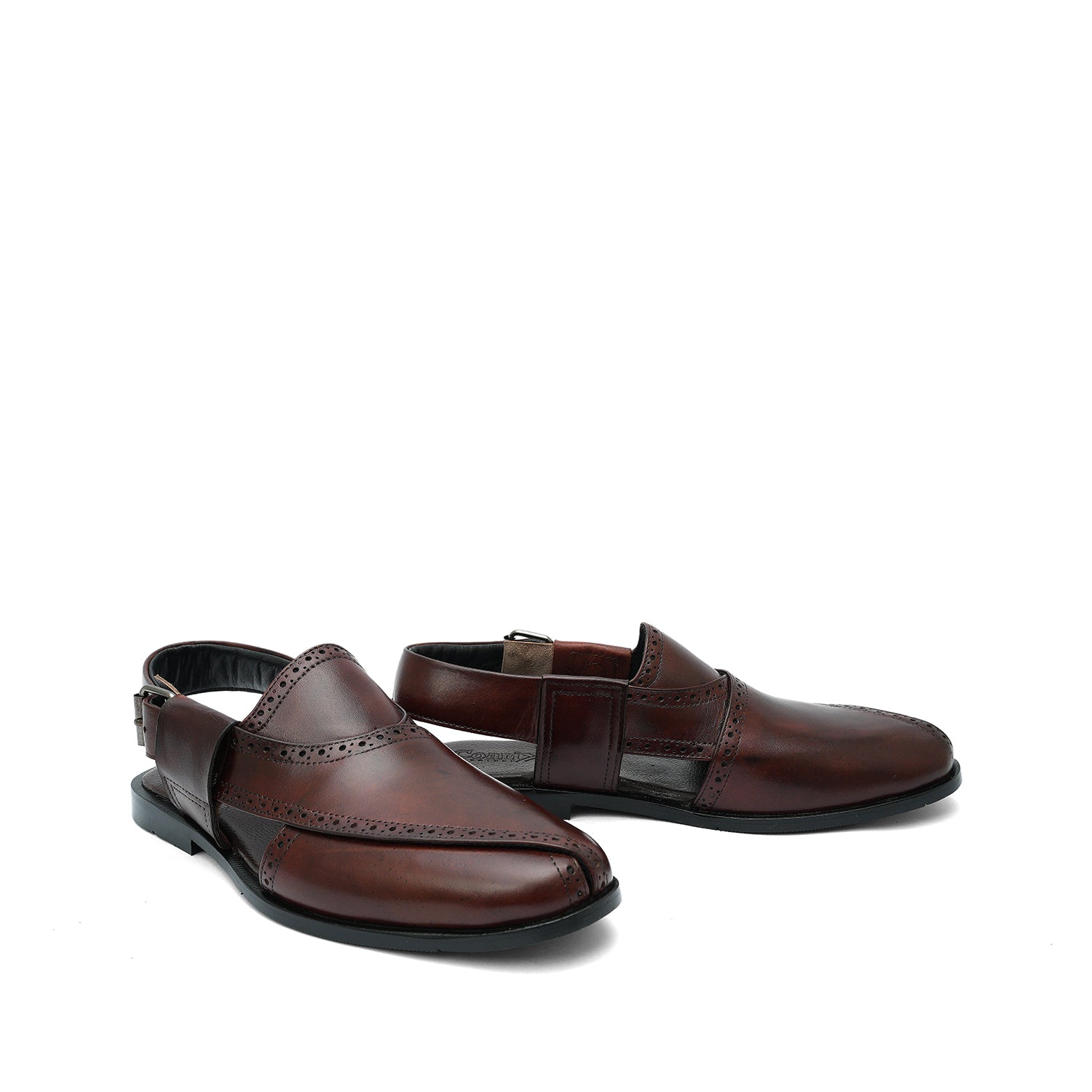 Brogue Peshawari brown-1012