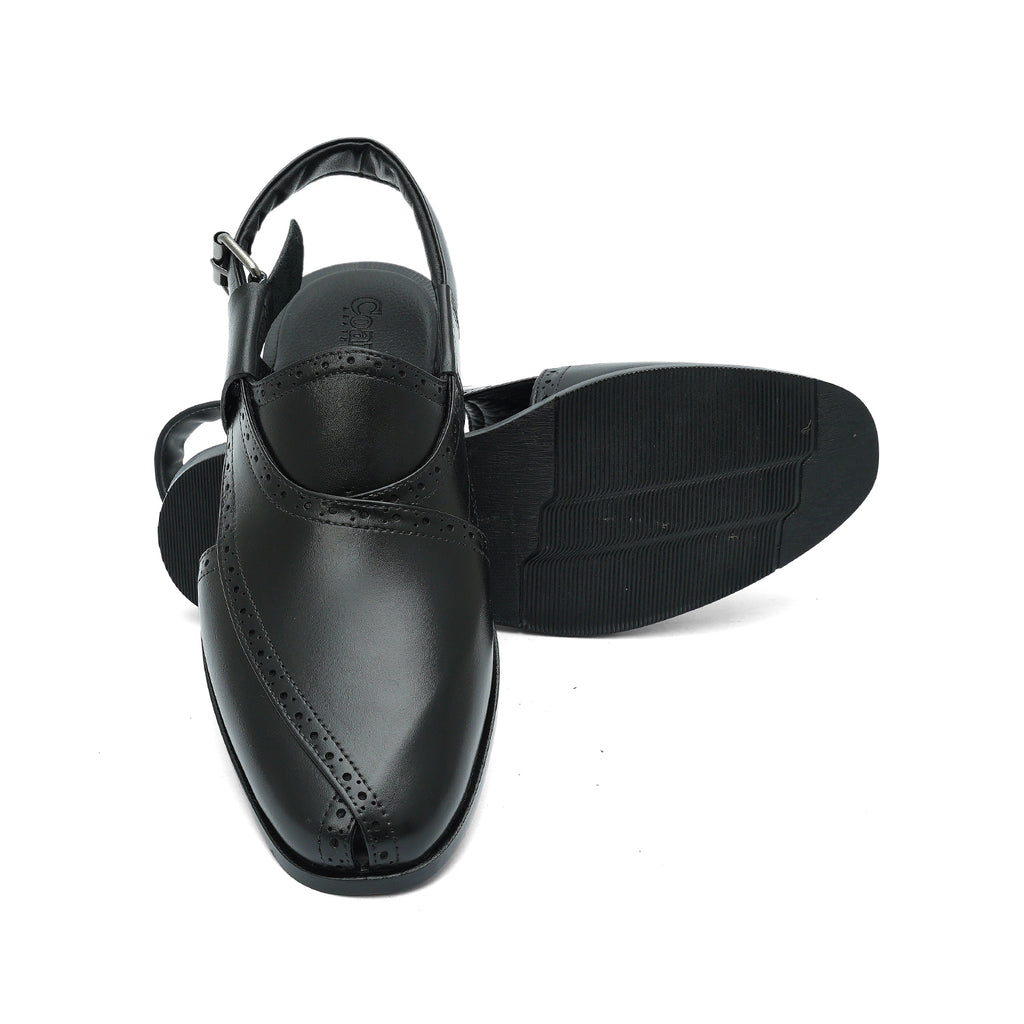 Brogue Peshawari black -1012