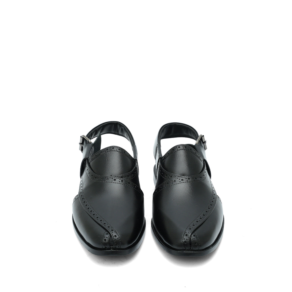 Brogue Peshawari black -1012