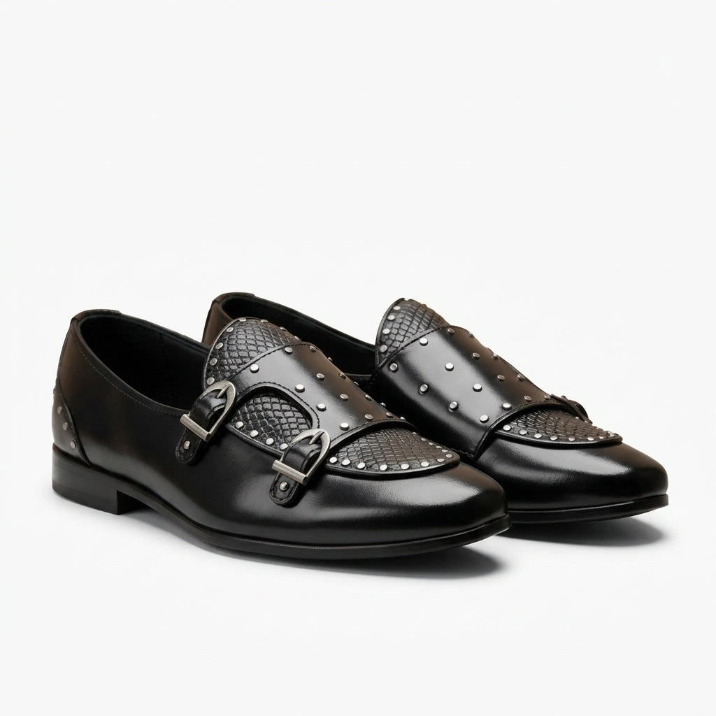 Double monk with cocas black 009