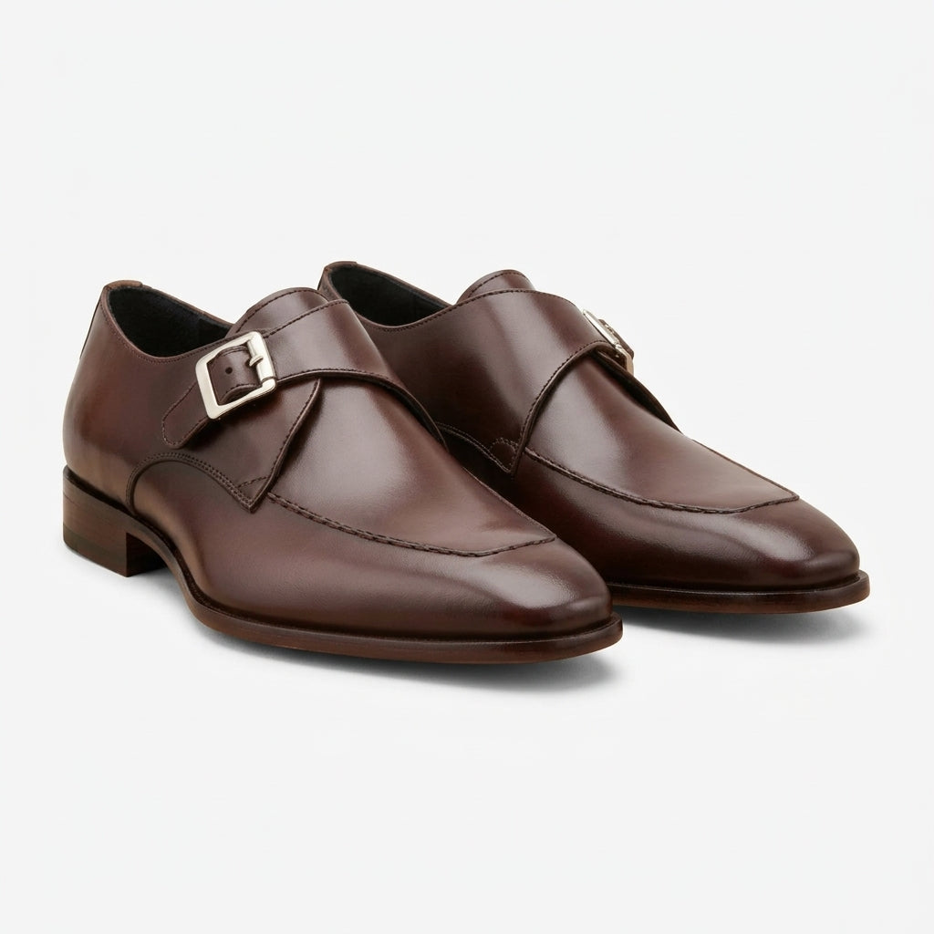 Gavello Monk Strap brown-004