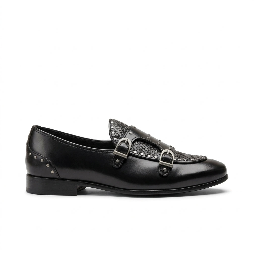 Double monk with cocas black 009