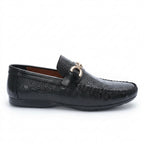 Leather Crocodile Black-5016