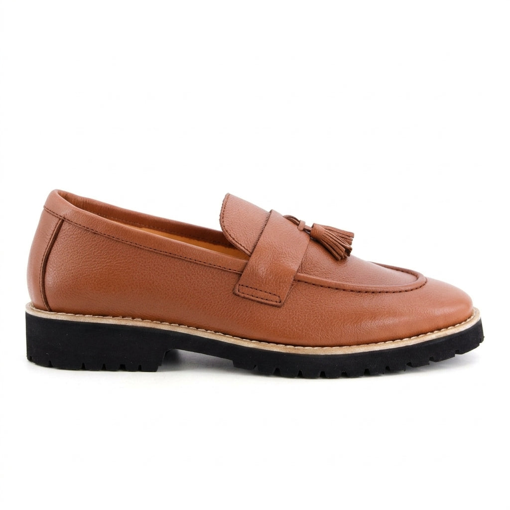 Casual Tassel Tan-020
