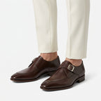 Gavello Monk Strap brown-004