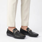 Leather Crocodile Black-5016