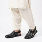 Brogue Peshawari black -1012