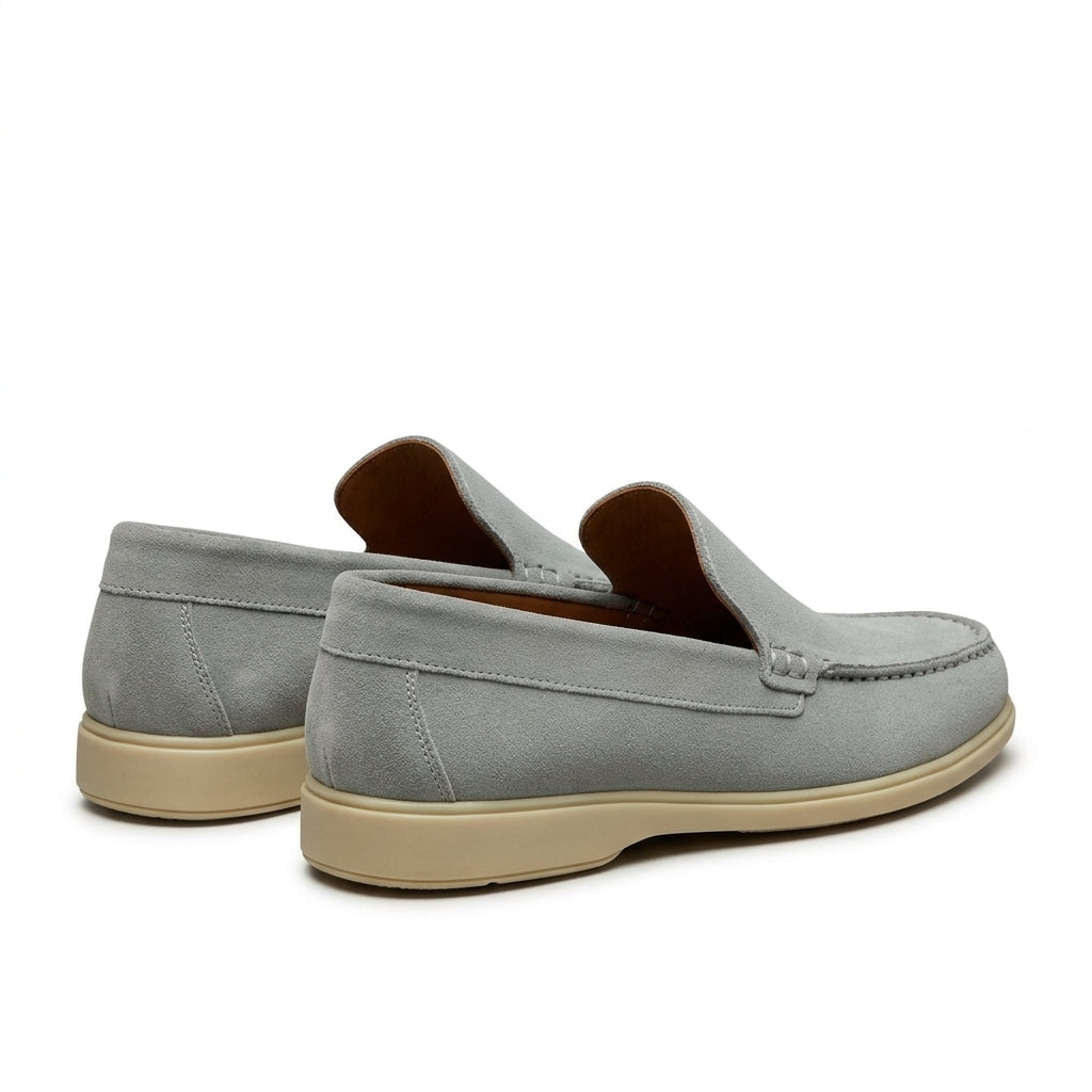 Summer Walk Suede Leather Grey 4002