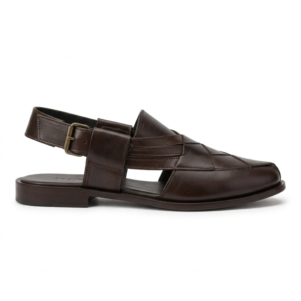 Regal Cut Pashwari Brown 1003