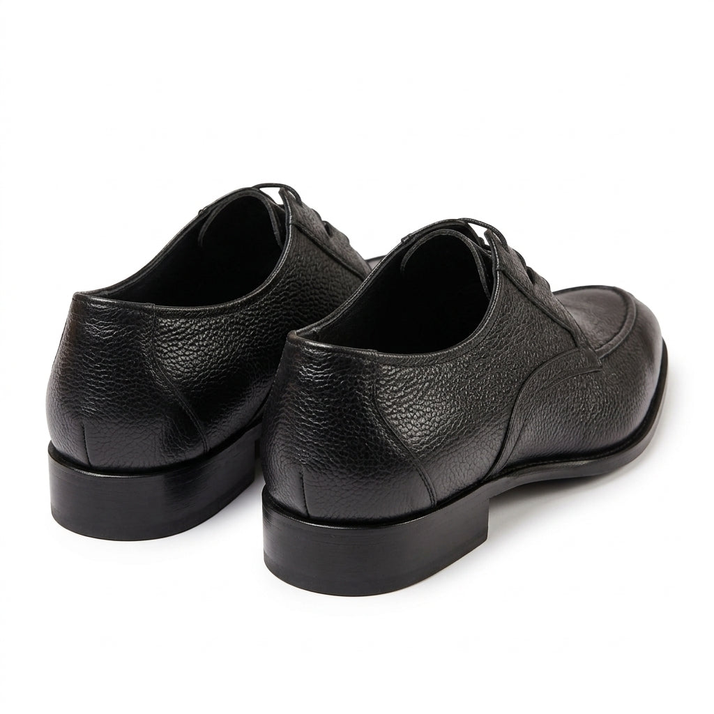 Mild Leather Lace Shoe BLack-008