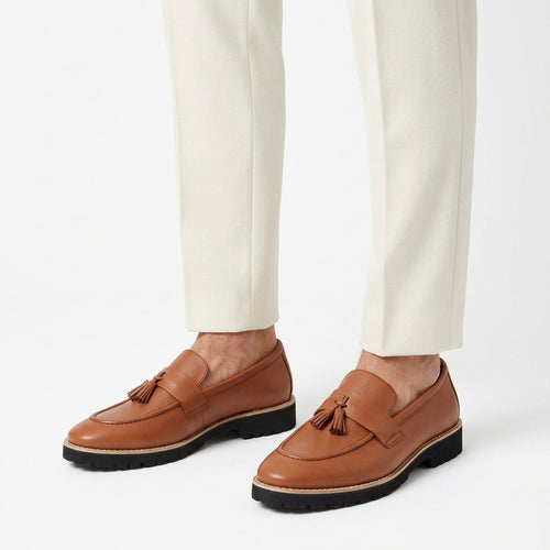 Casual Tassel Tan-020
