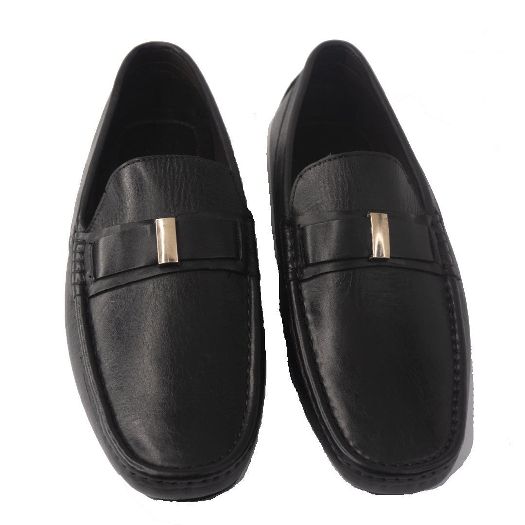 Crown Black Loafer-5010