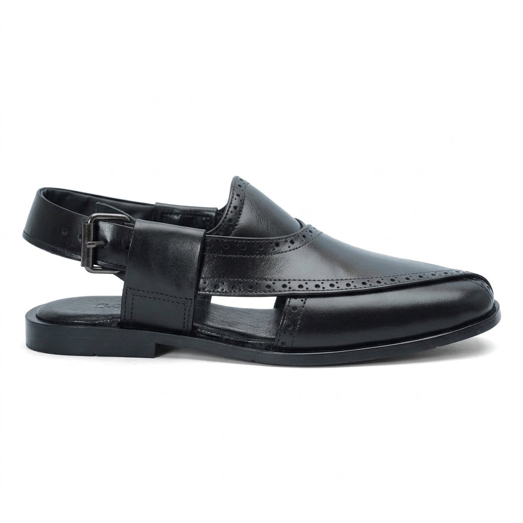Brogue Peshawari black -1012