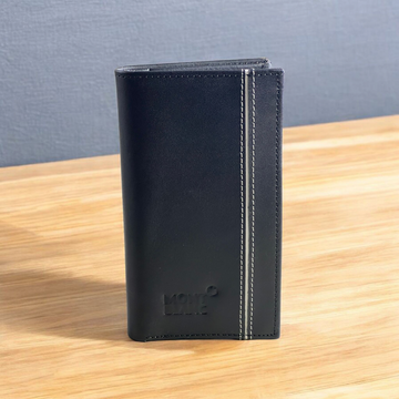 Stylish Purses with line blk-6006