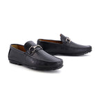 Blk Buckle Laofers-5015