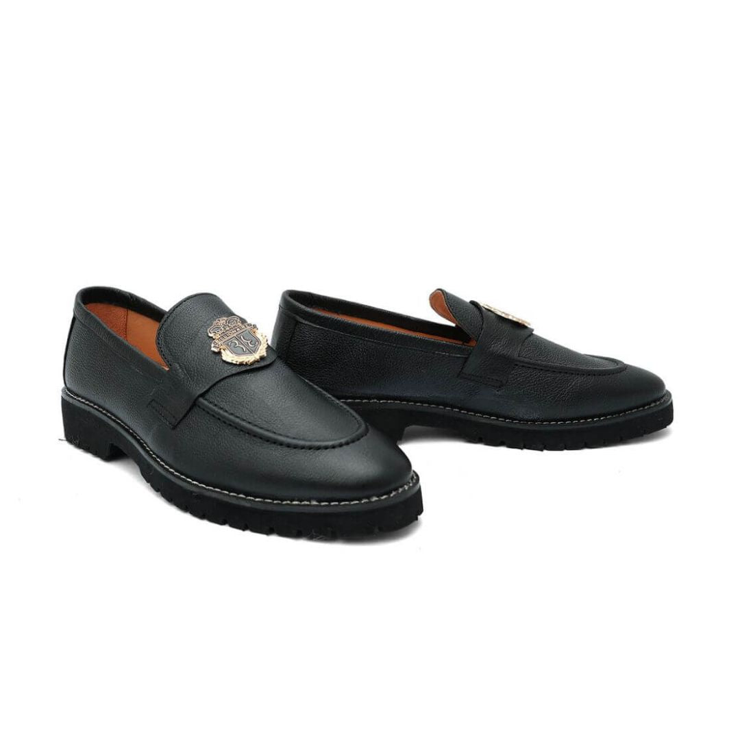 Black blnr high sole 017 - imported rubber sole