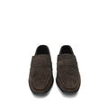 Brown Suede 012 - Premium brown leather suede 