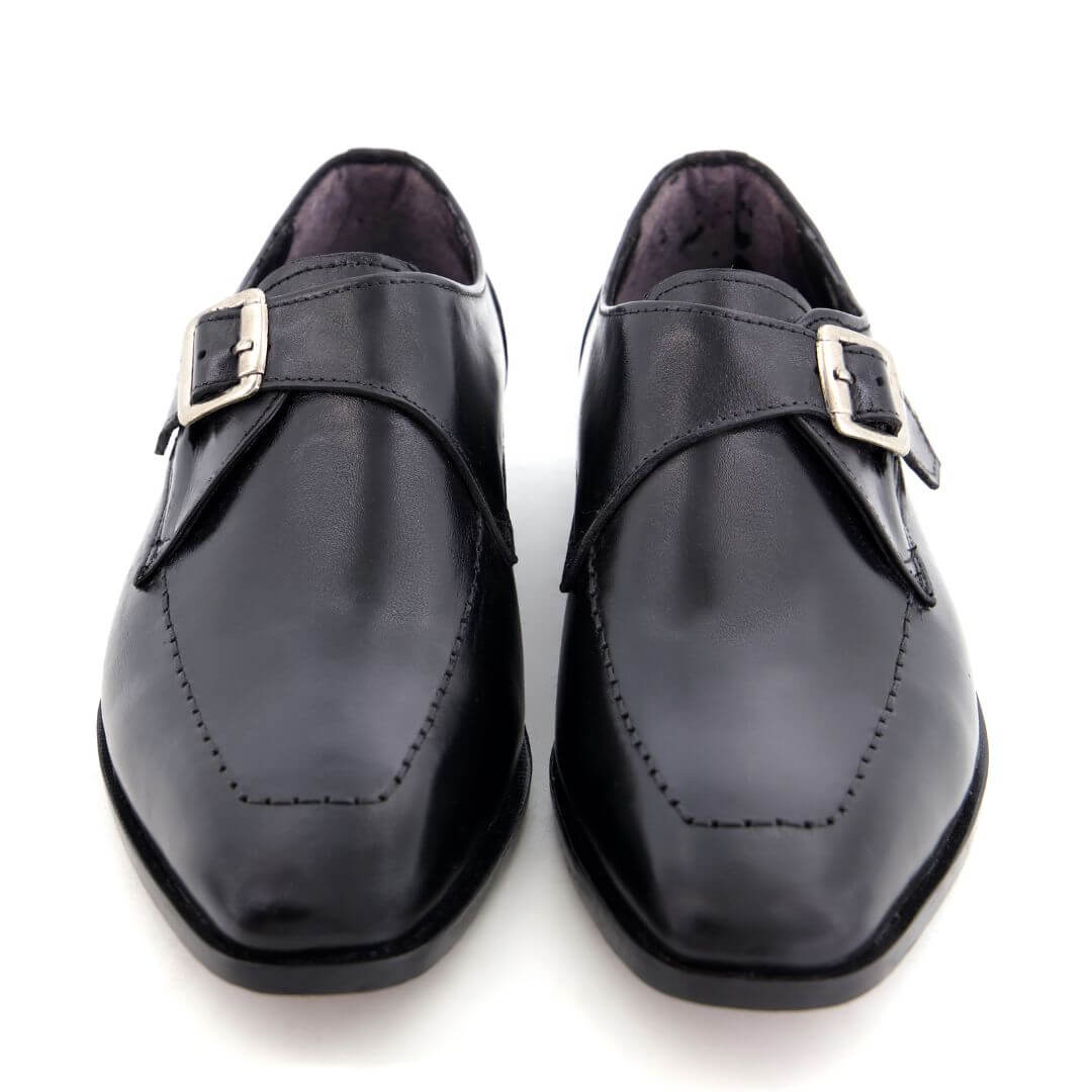 Gavello Monk Strap blk-004 - anti-bacterial lining