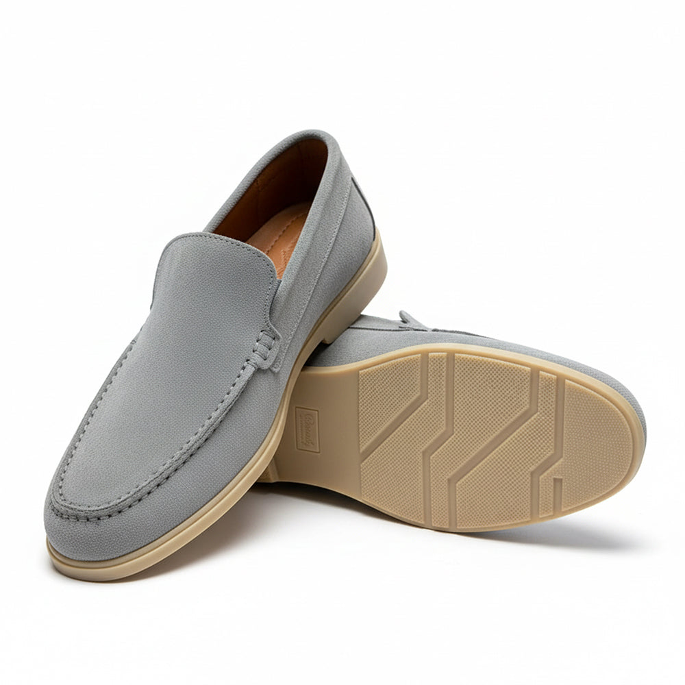 Summer Walk Suede Leather Grey 4002