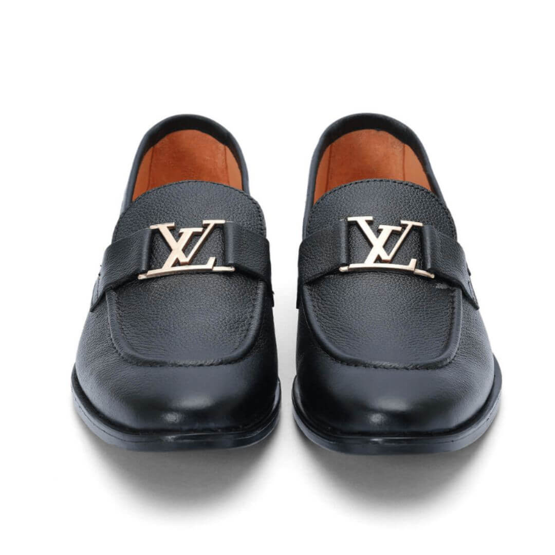 LV Buckle Soft Leather-2015 - Italian wax polished finish