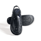 Leather Kolhapuri Sandal Black-1007