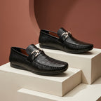 Leather Crocodile Black-5016