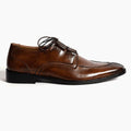 Mild Leather Lace Shoe 008-Italian wax polished finish