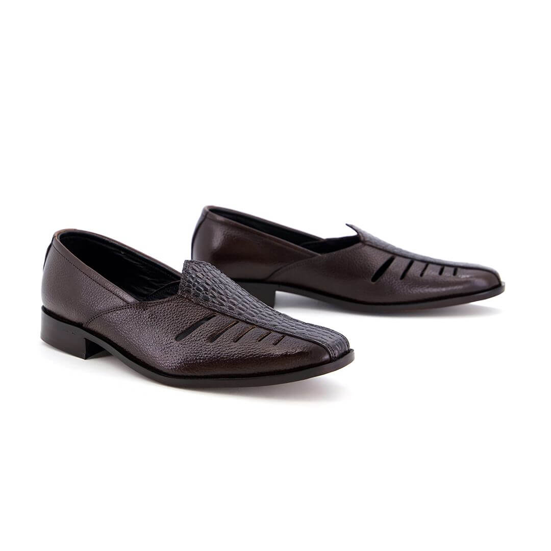 Nagra Cut Brn-1011 by Coarix Leather – featuring premium cow leather upper