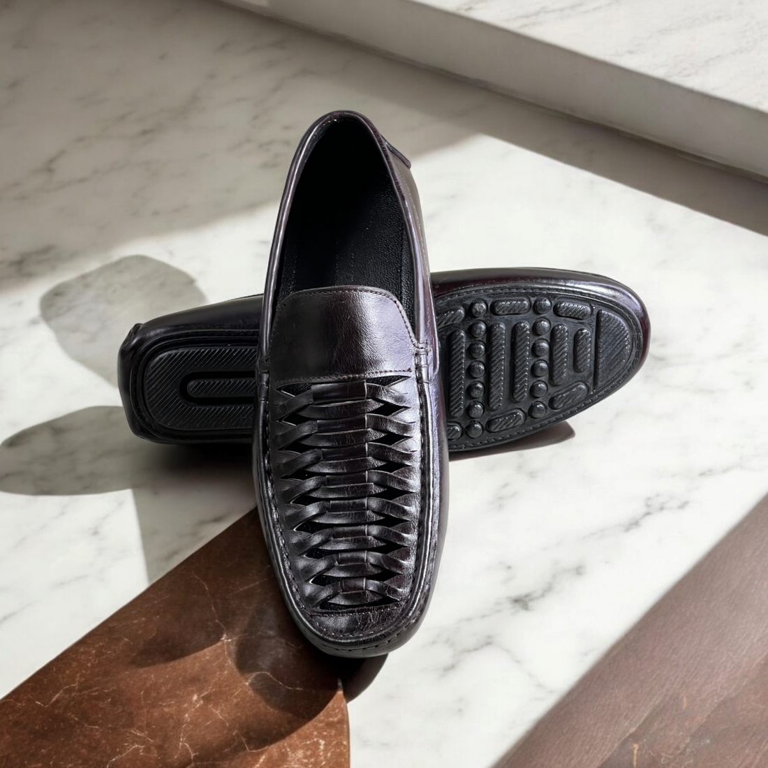 Leather Bitlof Brown-5021